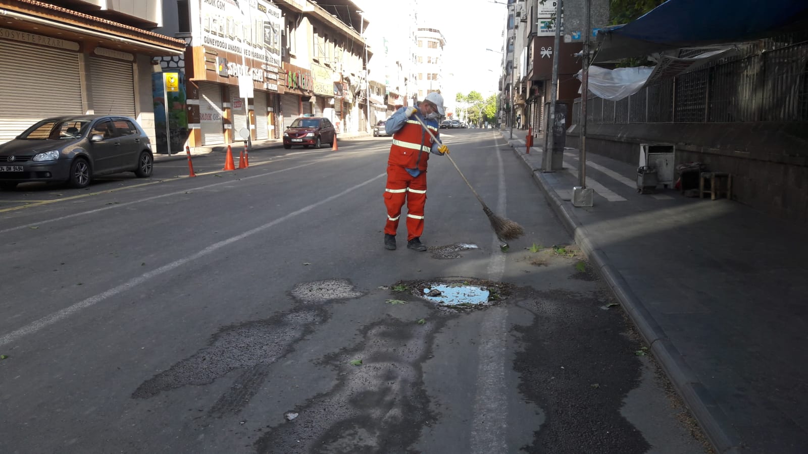 Diyarbakır Büyükşehir Belediyesi temiz bir kent için çalışıyor