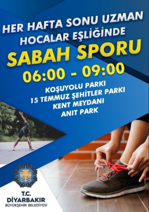 Büyükşehir Belediyesi Parklarda Sabah Sporu Etkinkinliği Başlatıyor...