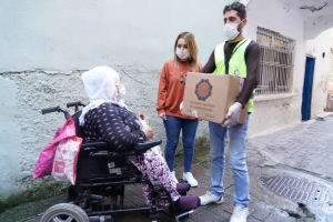 Büyükşehir Belediyesi engellileri unutmadı