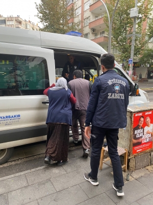 Diyarbakır’da zabıta 5 bin dilenci yakaladı
