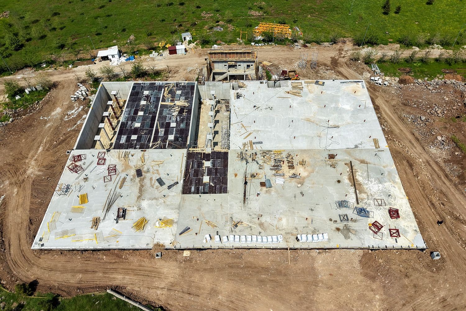 DİSKİ’nin 20 bin metreküplük yeni su deposu tamamlanıyor