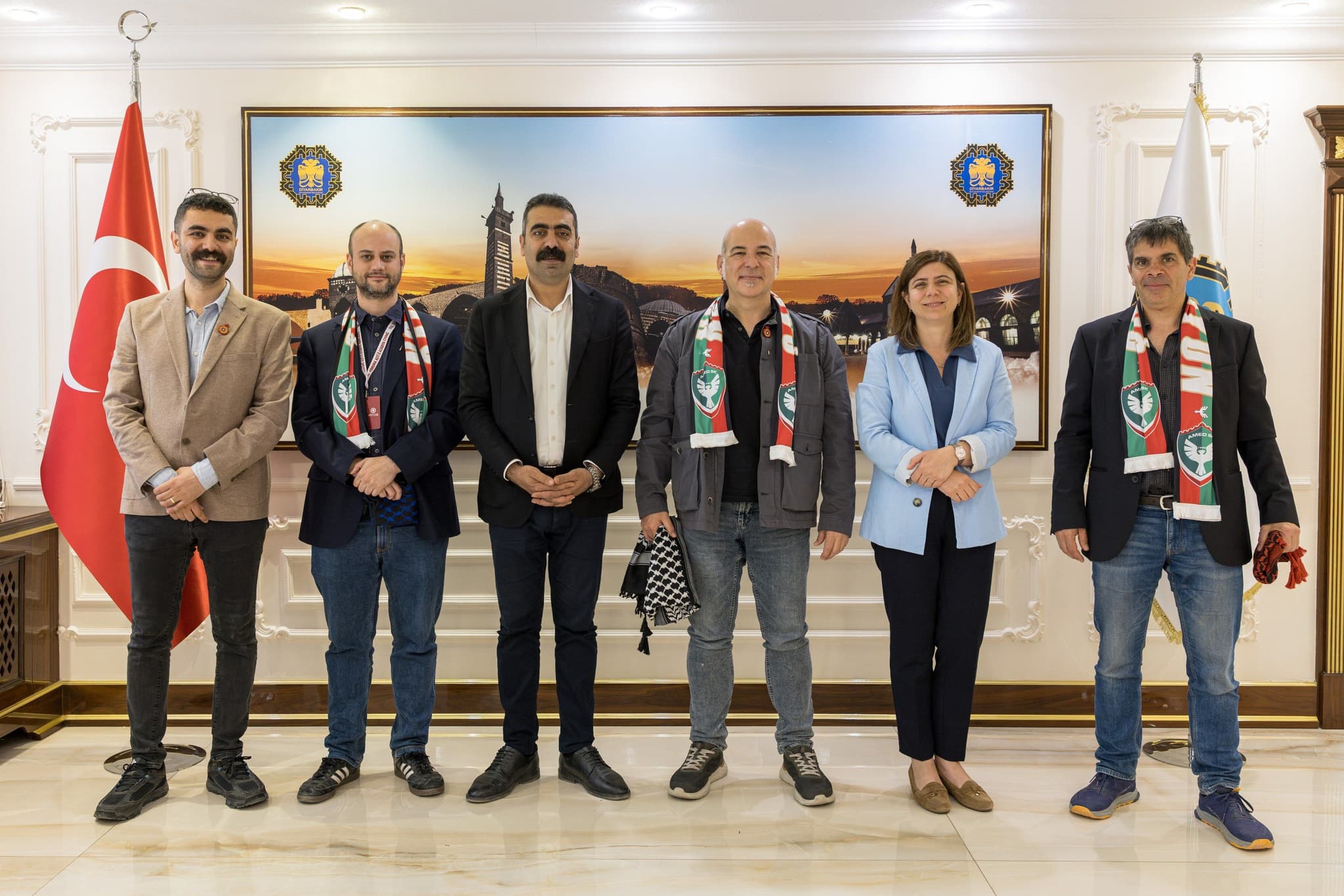 Katalan hak örgütü CIEMEN'den DBB'ye ziyaret