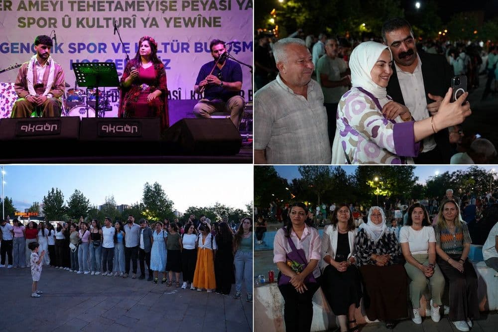 Eşbaşkanlar, Gençlik, Spor ve Kültür Buluşmasına katıldı