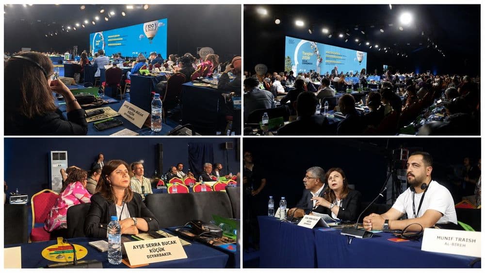 Eşbaşkan Bucak, UCLG Kongresi’nde Diyarbakır’ın barış, hafıza ve demokrasi deneyimini paylaştı