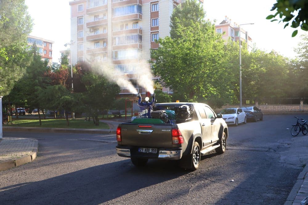 DBB’den 17 ilçede ULV destekli ilaçlama çalışması