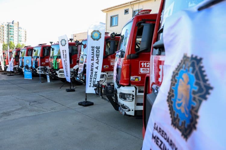 İtfaiye filosuna 20 yeni araç: Halk için yatırımlara devam edeceğiz 2