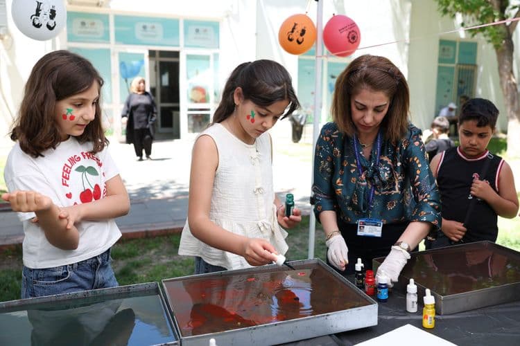 Kürt Dil Bayramı etkinliğinde çocuklar doyasıya eğlendi 5