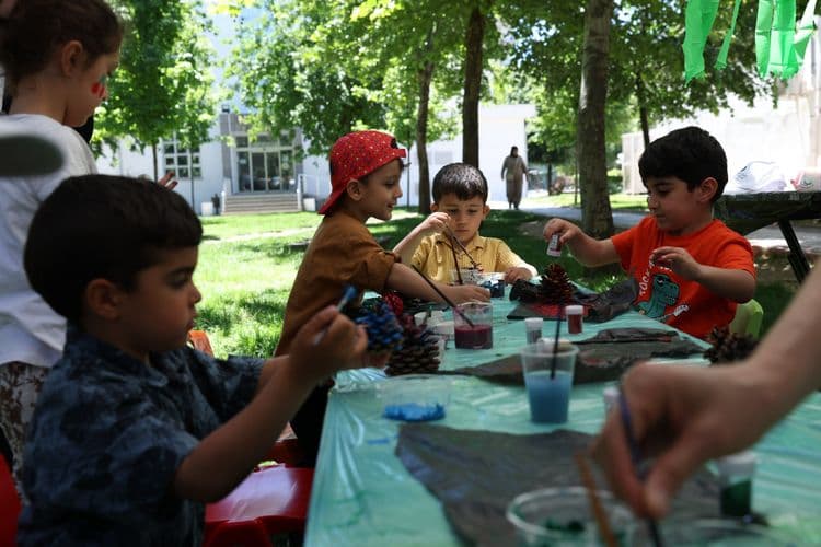 Kürt Dil Bayramı etkinliğinde çocuklar doyasıya eğlendi 8