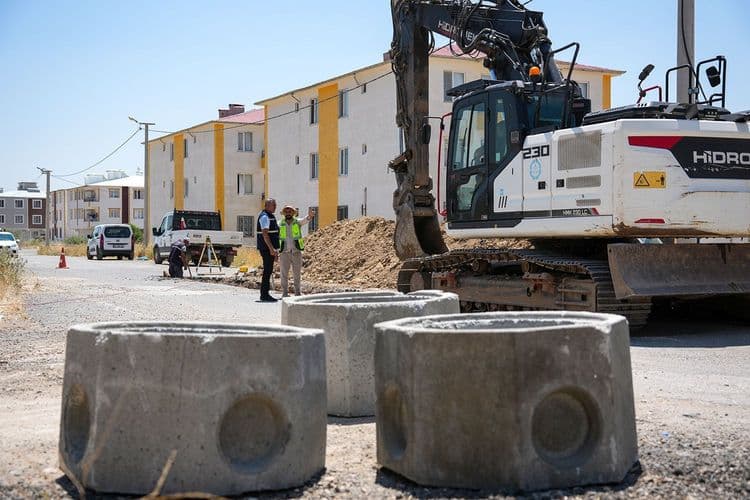 DÎSKÎ, Hêni de seba waranê ciwîyayîşî yê neweyan dest bi xebata xeta kanalîzasyonî kerd 1