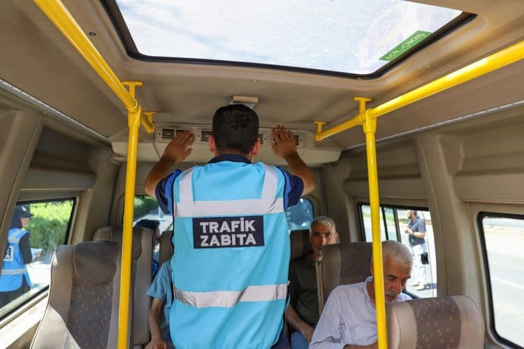 Toplu taşıma araçlarında klima denetimi