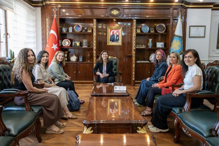 Kadın Dostu Kentler Programı heyeti DBB’yi ziyaret etti