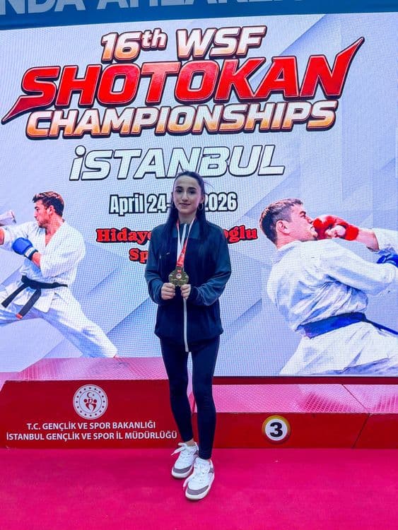 DBB sporcusu Nazlı Bozkurt Dünya Şampiyonu oldu 2