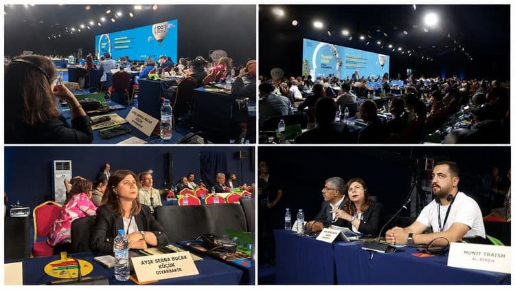 Eşbaşkan Bucak, UCLG Kongresi’nde Diyarbakır’ın barış, hafıza ve demokrasi deneyimini paylaştı