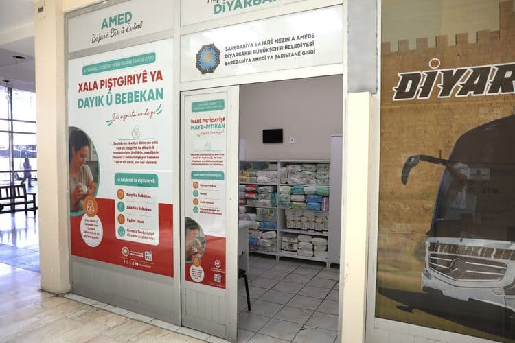 Otogarda bebeklere ücretsiz destek noktası 2