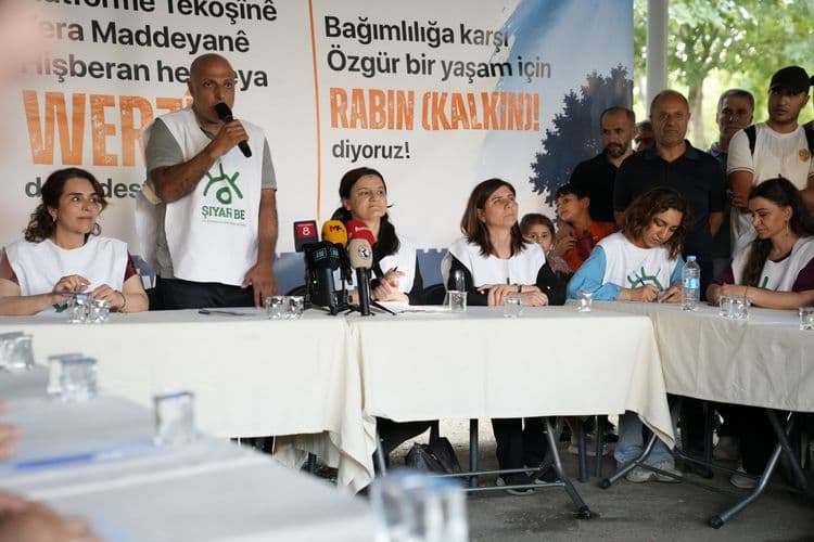 Eşbaşkan Bucak, bağımlılığa karşı başlatılan kampanyaya destek verdi 2