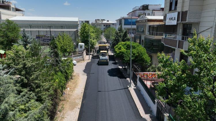 Bağcılar Mahallesi’nin yolları yenileniyor: 24 bin 500 ton asfalt serilecek 9