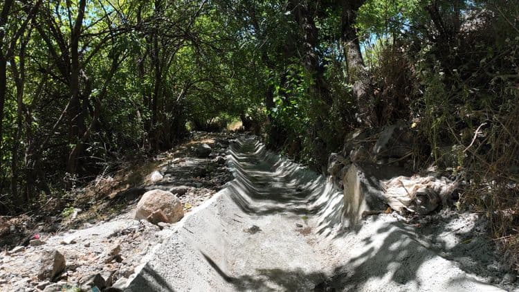 Hevsel Bahçeleri’ne temiz su sağlayan kanal tamamlandı 1