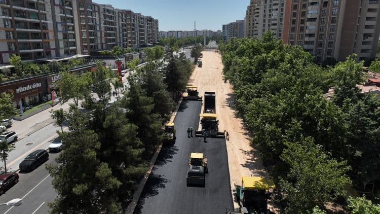 Fırat Bulvarı’nda ilk etap tamamlandı, 900 metrelik bölüm trafiğe açıldı 2
