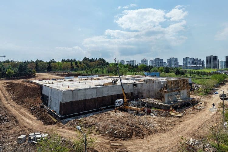 DİSKİ’nin 20 bin metreküplük yeni su deposu tamamlanıyor 5