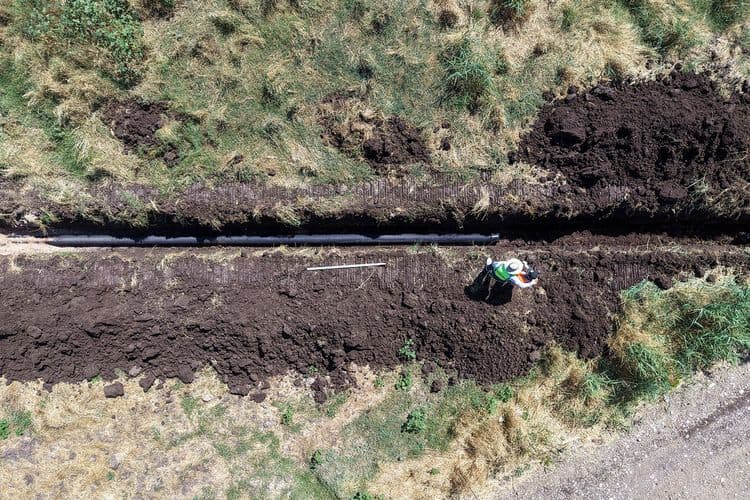 DİSKİ, Sayarlar ve Aktepe’ye 5 kilometrelik atık su hattı döşüyor 3