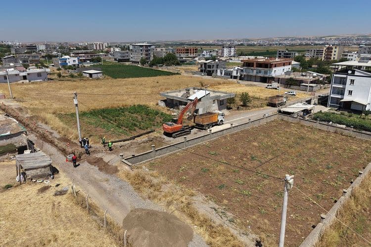 Bismil Kooperatif Mahallesi’nde kanalizasyon ağı 5 kilometre genişletildi 2