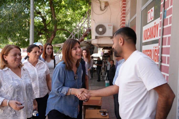 Eşbaşkanlar Kocaköy’de kadınların taleplerini dinledi 7