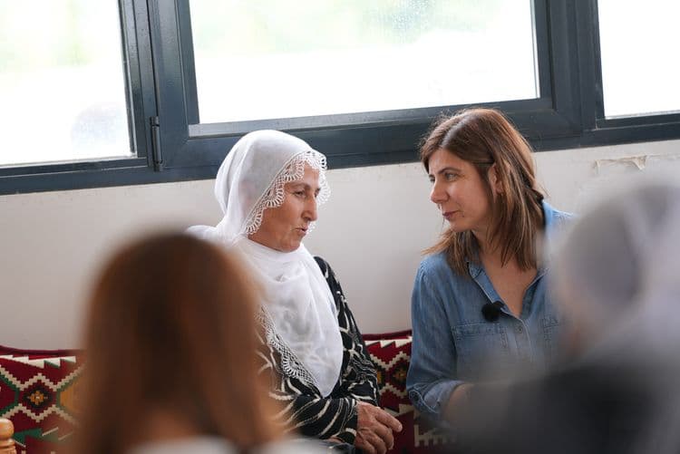 Eşbaşkanlar Kocaköy’de kadınların taleplerini dinledi 15