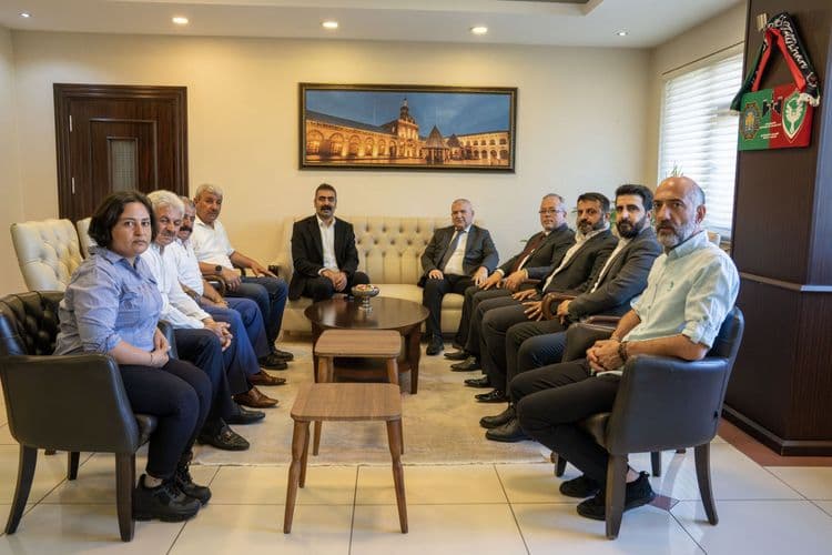 Gelecek Partisinden DBB'ye ziyaret