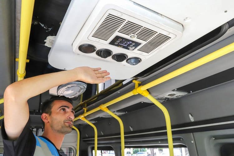 Toplu taşıma araçlarında klima denetimi 2