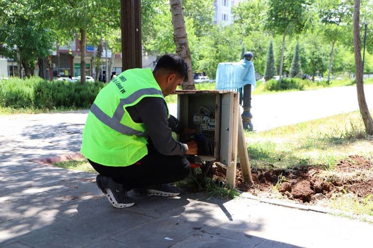 Parklarda yaz hazırlığı 9