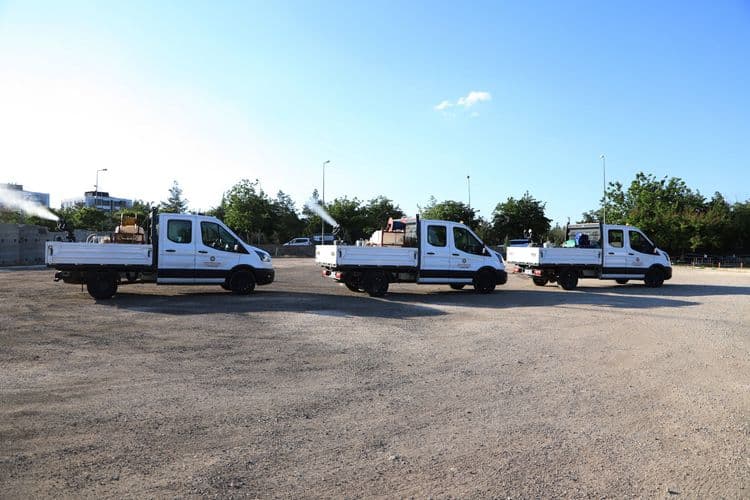 DBB’den 17 ilçede ULV destekli ilaçlama çalışması 3
