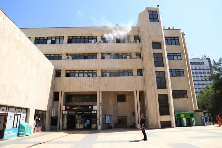 Diyarbakır Büyükşehir Belediyesi binasında deprem ve yangın tatbikatı 10
