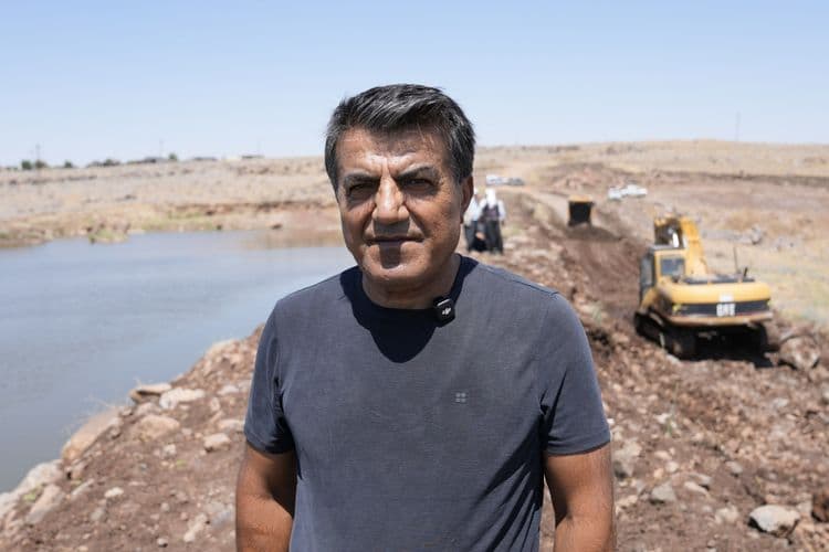 Karacadağ'da gölet onarıldı, 7 bin hayvan ve tarım arazileri suya kavuştu 10