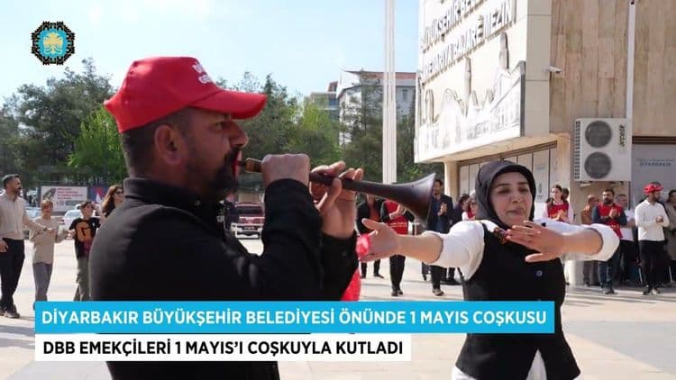 DBB Emekçileri 1 Mayıs’ı Coşkuyla Kutladı