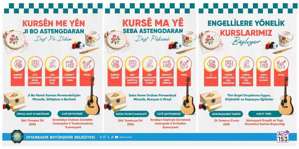 Engellilere yönelik ücretsiz kurslar için başvurular başladı