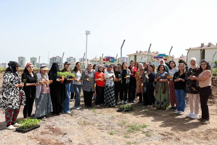 Kadın Komün Kent Bostanı’nda fideler toprakla buluştu
6