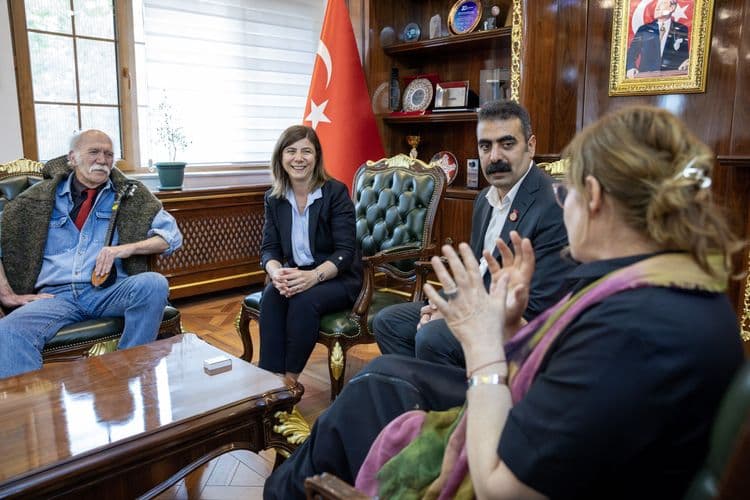 Sanatçılar ve panelistler DBB’yi ziyaret etti 4