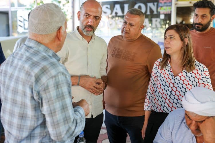 Eşbaşkan Bucak çalışma alanlarını inceledi 14