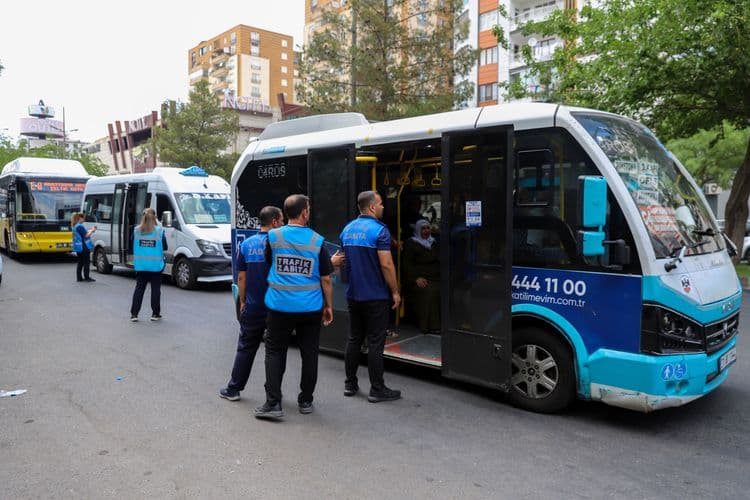 Toplu taşıma araçlarına yönelik denetimler sürüyor 1