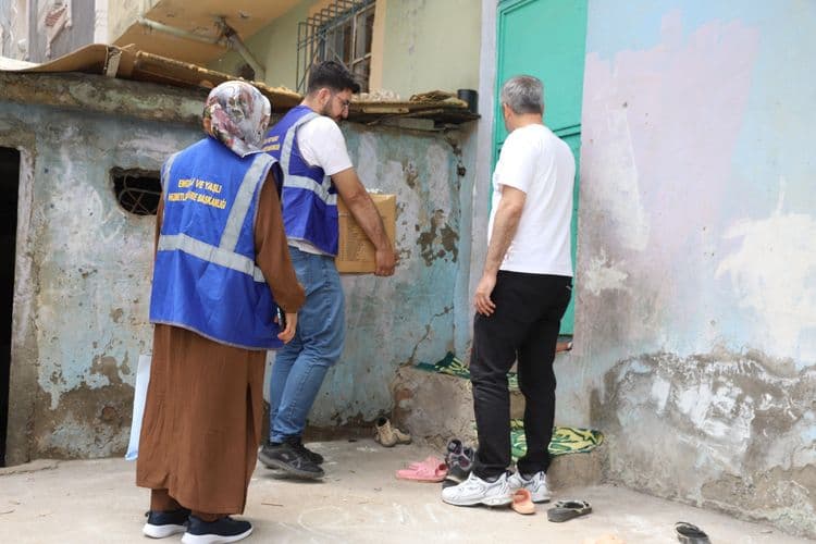Bayram öncesi 600 yurttaş evlerinde ziyaret edildi 2