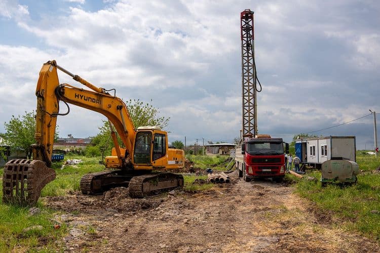 DİSKİ'nin kırsal mahalleleri kapsayan içme suyu yatırımında ilk sondajlar açıldı 2