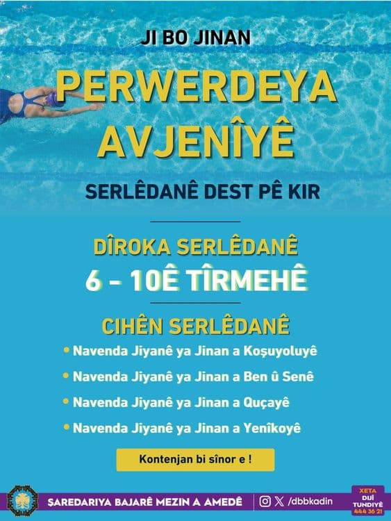 DBB'den kadınlara ücretsiz yüzme eğitimi 3