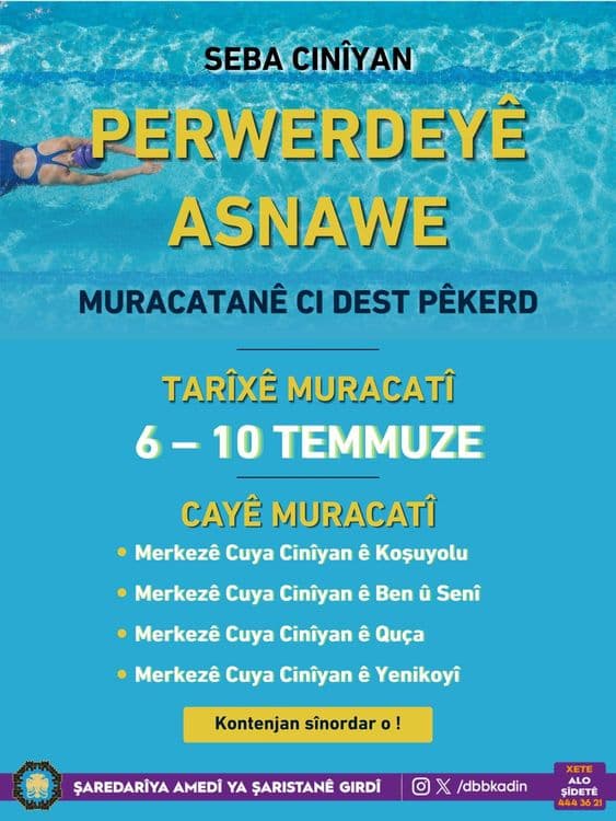 DBB'den kadınlara ücretsiz yüzme eğitimi 4