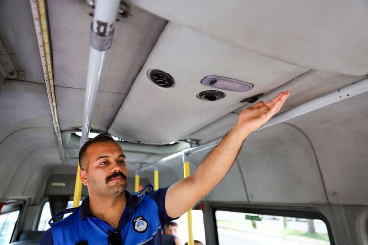 Toplu taşıma araçlarına yönelik denetimler sürüyor 6