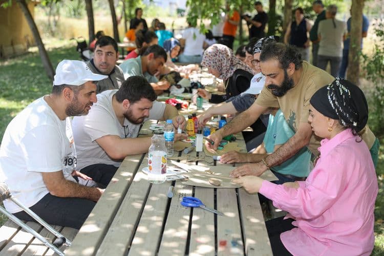 Agroekoloji İklim Okulu’nda atıklar sanata dönüştü 3