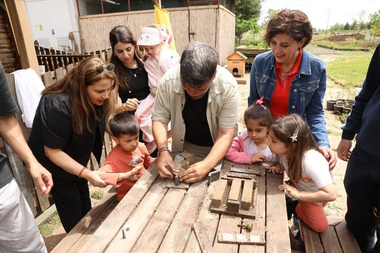 Öğrenciler Kerpiç Atölyesi’nde doğal yapıları deneyimledi 1