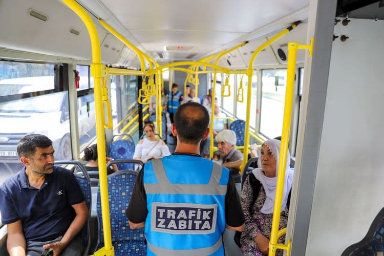 Toplu taşıma araçlarına yönelik denetimler sürüyor 7