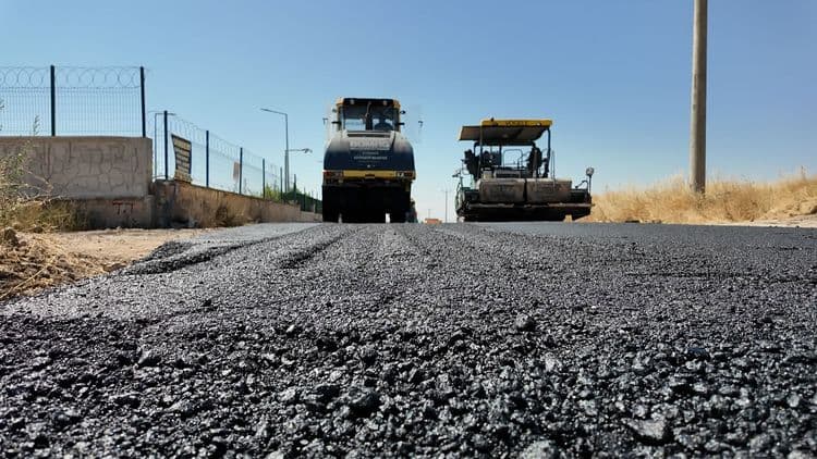 Teknokent Bölgesi’nde sıcak asfalt çalışması başlatıldı 2