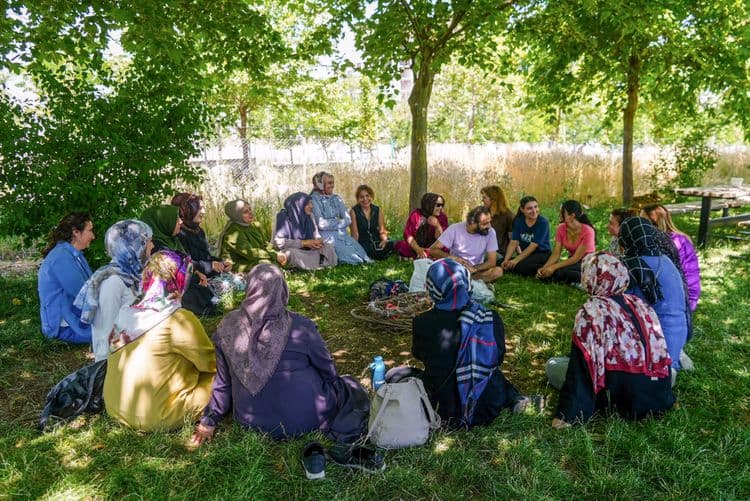 Agroekoloji İklim Okulu’nda atıklar sanata dönüştü 15