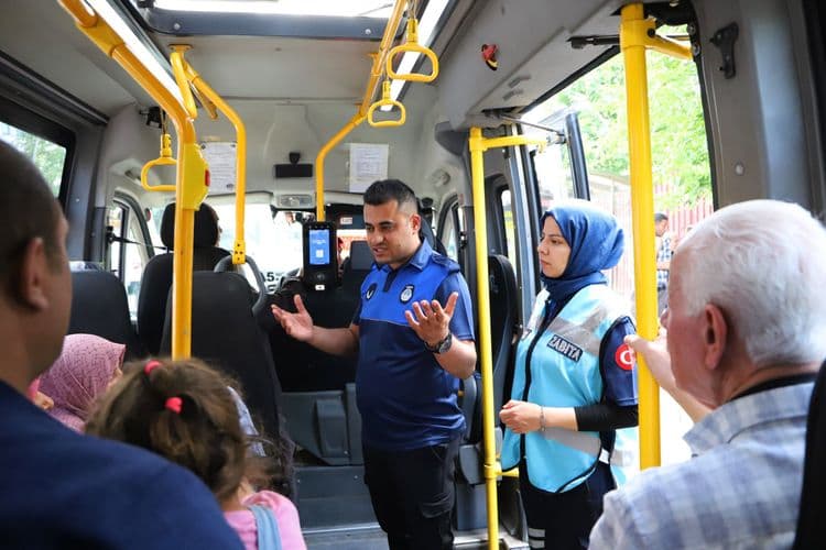 Özel halk otobüslerinde kartlı sisteme geçildi, denetimler başladı 7